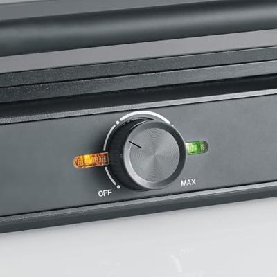 Severin WA 2125 Wafelijzer Controlelampje Zwart, Antraciet Severin WA 2125 Wafelijzer Controlelampje Zwart, Antraciet