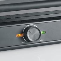 Severin WA 2125 Wafelijzer Controlelampje Zwart, Antraciet - thumbnail