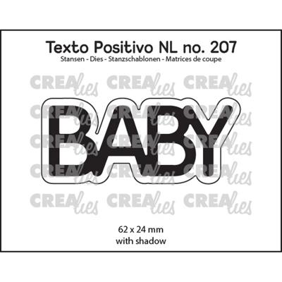 Crealies • texto positivo stans baby