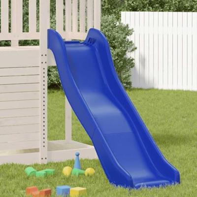 Kinderglijbaan 174x38 cm polypropeen blauw