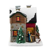 Lemax winter&apos;s haven café verlicht kersthuisje Vail Village 2024 - thumbnail