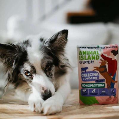 ANIMAL ISLAND Everyday Monoprotein Veal - natvoer voor honden - 9x300g