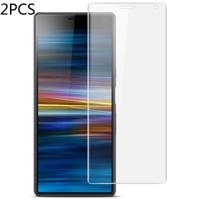 2 stuks IMAK 0 15 mm gebogen Full Screen Protector hydrogel film front Protector voor Sony Xperia 10 - thumbnail