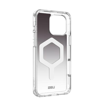 Urban Armor Gear Plyo Backcover Apple iPhone 16 Pro Max Transparant, Ombré Inductieve lading, MagSafe compatible, Stootbestendig