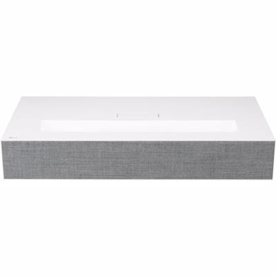 LG CineBeam laserprojector HU85LS Ultra kort voor Home Cinema, 2700 lumen, 4K UHD 2160p, projectie tussen 90-120 inch, LG Smart WebOS 4.5, Bluetooth audio, geïntegreerde luidspreker