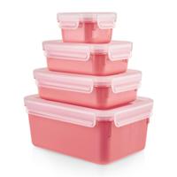 Tefal masterseal voorraaddozenset roze - thumbnail