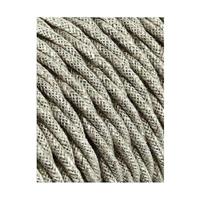 Kabel EDM 11881 Beige Linnen 2 x 0,75 mm 5 m - thumbnail