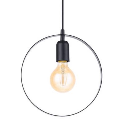 Eglo HanglampBedington Round zwart - 49784