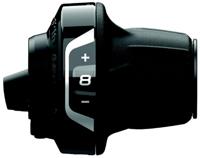 Shimano Draaiversteller (rechts) 7/8 speed tourney sl-rv400 - zwart/zilver - thumbnail