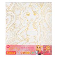 Besties canvas schilderen op nummer, 30x30cm - thumbnail