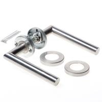 Intersteel DeurklinkHoek 90 rozet RVS EN1906/4 - 0035.131702 - thumbnail