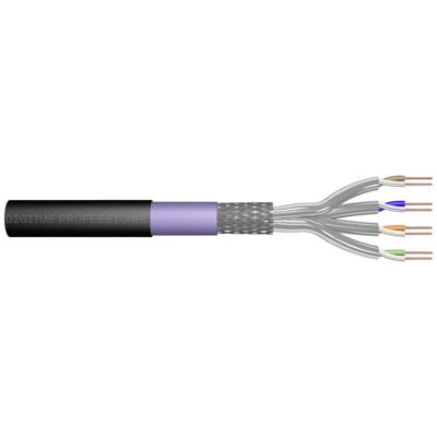 Digitus DK-1741-VH-5-OD Netwerkkabel CAT 7 S/FTP Zwart (RAL 9005) 500 m Digitus DK-1741-VH-5-OD Netwerkkabel CAT 7 S/FTP Zwart (RAL 9005) 500 m
