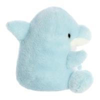 Palm Pals Dolfijn knuffeltje - 13 cm - thumbnail