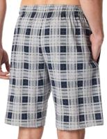 Schiesser Pyjamabroek kort model blauw - thumbnail