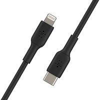 Belkin USB-C/Lightning-kabel (iPhone-snellaadkabel voor iPhone 14 en ouder) Boost Charge MFi-gecertificeerde USB-C-kabel voor iPhone (zwart, 1 m) - thumbnail