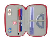 Driedubbele Pennenzak Sevilla Fútbol Club Rood 12,5 x 19,5 x 5,5 cm 37 Onderdelen - thumbnail