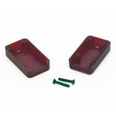 Hammond Electronics 1551USB1TRD USB-behuizing 35 x 20 x 15.5 ABS Transparant, Rood 1 stuk(s)