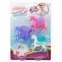 Toi Toys Mini eenhoorns 3 stuks op kaart - thumbnail