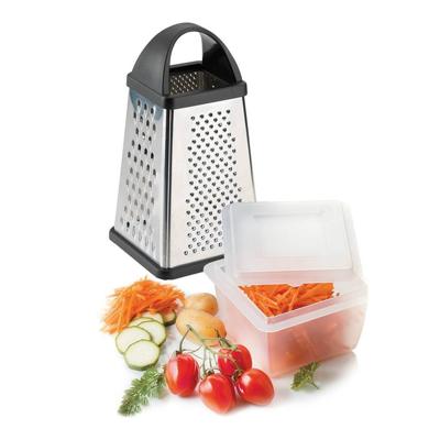 Westmark rasp 13x13.6x25 cm rvs/zwart