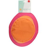 Vissershoed Colorblock Oranje/Roze - thumbnail