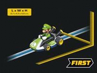 Carrera First Mario Kart Raceauto Luigi - thumbnail