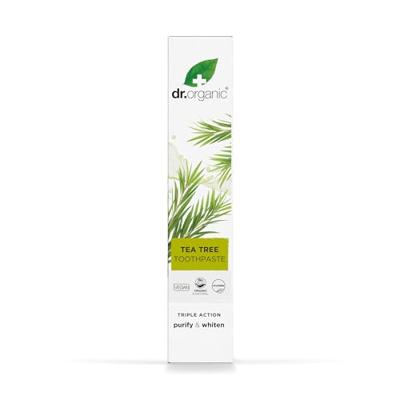 Dr Organic Tea Tree Purifying Toothpaste Dr Organic Tea Tree Purifying Toothpaste