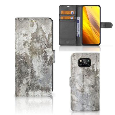 Xiaomi Poco X3 | Poco X3 Pro | Bookcase | Beton Print