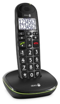Doro PhoneEasy 110 - Single DECT telefoon - Zwart - thumbnail