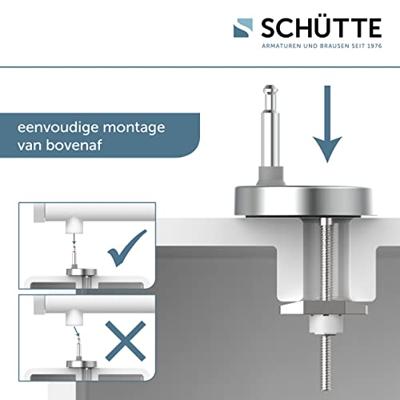 Schutte Duroplast High Gloss WC-bril ICEBERG met soft-close en quick-release
 82579