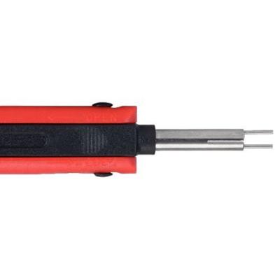 KS Tools 150.1285 Ontgrendelgereedschap voor platte stekker/platte stekkerhulzen 4,8 mm, 6,3 mm (Delphi Ducon)