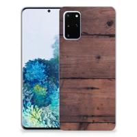 Samsung Galaxy S20 Plus | Bumper Hoesje | Old Wood - thumbnail