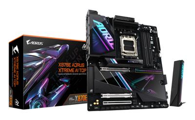 Gigabyte X870E A XTREME AI TOP Moederbord Socket AMD AM5 Vormfactor ATX Moederbord chipset AMD® X870E - thumbnail