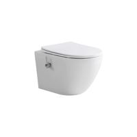 Wandcloset BWS Tado Pro met Bidetkraan Tornado Spoeling Glans Wit 52.5 cm (incl. Zitting) - thumbnail