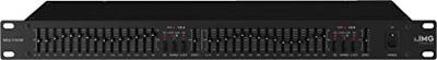 IMG Stageline MEQ-115/SW 2-kanaals 19 inch equalizer