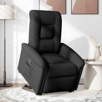 Sta-op-stoel verstelbaar stof zwart - thumbnail