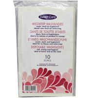 Sweet Care Baby Wegwerpwashandjes 10st - thumbnail