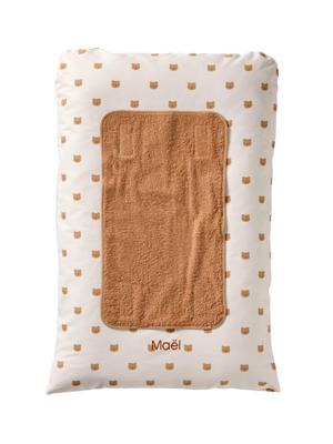 Personaliseerbare aankleedkussenhoes HANOÏ beige, bedrukt