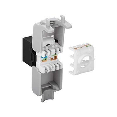 Goobay Goobay 90692 Keystone Modul RJ45 Kupplung CAT6 A Verbinder RJ 45 Stecker Schwarz RJ45-inbouwmodule Keystone CAT 6A 1 stuk(s) Goobay Goobay 90692 Keystone Modul RJ45 Kupplung CAT6 A Verbinder RJ 45 Stecker Schwarz RJ45-inbouwmodule Keystone CAT 6A 1 stuk(s)