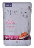 DOLINA NOTECI Piper with salmon - nat kattenvoer - 100 g - thumbnail