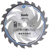 KWB Dun zagend Cirkelzaagblad, met hardmetaal versterkt 160mm - thumbnail
