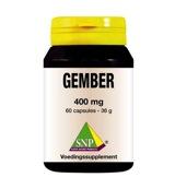 SNP Gember 400 mg 60 Vegetarische capsules - thumbnail