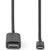 USB-Adapter | USB 3.2 Gen 1 | USB-C Male | HDMI Connector | 2.00 m | Rond | Vernikkeld | PVC | Zwart - thumbnail