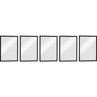 Durable Magnetisch kader, zwart, ft A4, pak van 5 stuks Durable Magnetisch kader, zwart, ft A4, pak van 5 stuks