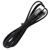 Leba Innovation USB-laadkabel USB-C stekker, USB-C stekker 1.20 m Zwart NCABLE-LE-UC-UC-1.2M - thumbnail