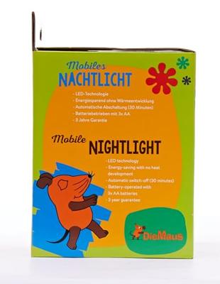 Ansmann Die Maus 1800-0016-510 LED-nachtlamp Muis LED Oranje