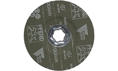 PFERD TOOLS 64112636 Combiclick fiberschijf Ø 125 mm Victograin 36 maximaal vermogen op staal Diameter 125 mm PFERD TOOLS 64112636 Combiclick fiberschijf Ø 125 mm Victograin 36 maximaal vermogen op staal Diameter 125 mm