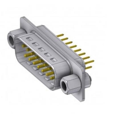 Deltron Connectors DTS15PY/2M85UNB5 D-sub stekker 180 ° Aantal polen: 15 Solderen, Pinnen 1 stuk(s)