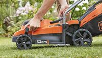 BLACK+DECKER BCMW33184L2 2x 18V 4.0Ah 33cm Grasmaaier - BCMW33184L2-QW - thumbnail