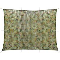 VidaXL Camouflagenet met opbergzak 3x4 m - thumbnail