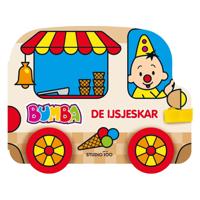 Studio 100 Bumba kartonboek met wielen - de ijsjeskar - thumbnail
